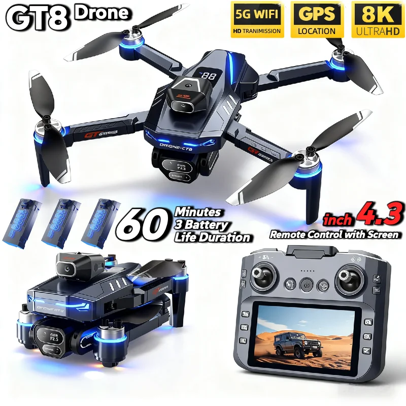 Drone Photogrammetry - HOT For LSRC GT8 Drone 4K