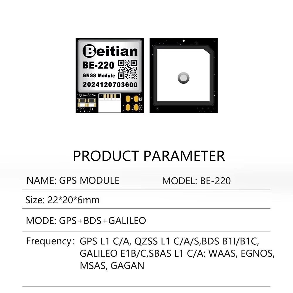 Drone Mapping - Beitian GPS Module BE-180 BE-220 BE-280