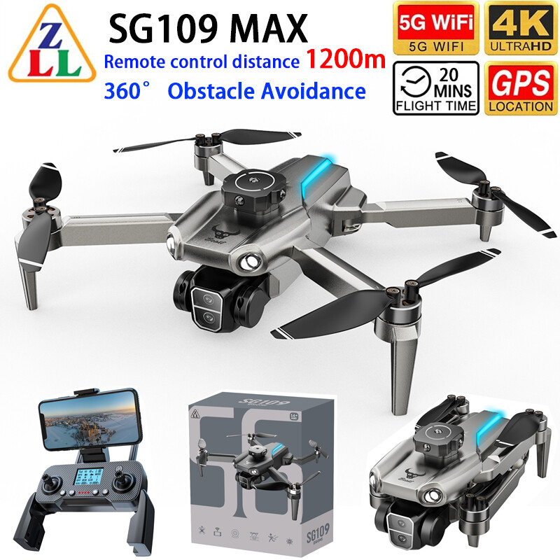 Drone Photogrammetry - SG109MAX Drone GPS WIFI FPV 4K